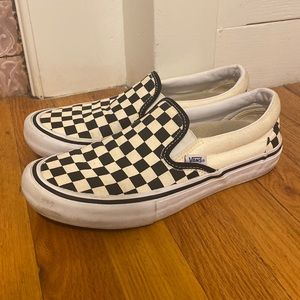 Vans Skate Slip-On Checkerboard Shoe women’s size 9.5 men size 7.5 ultra Cush